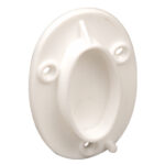 Suporte Lateral de Varão Oval D19mm - Plastico