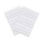 Tampa Parafuso Autocolante Branco - 50Pcs
