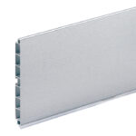 Rodapé PVC Aluminio100mm - 4M