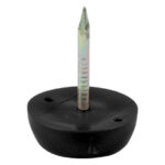 Nivelador com prego Preto 15x5mm