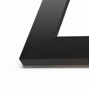 Sistema de Porta de Vidro de Alumínio Preto 3M