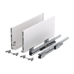 Sistema lateral de corrediças SC para gavetões 199x450mm